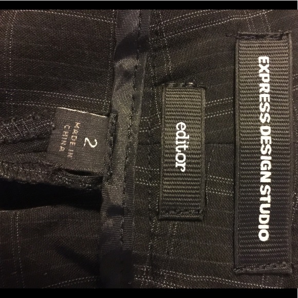 Express size 2 plaid shorts - Picture 3 of 3